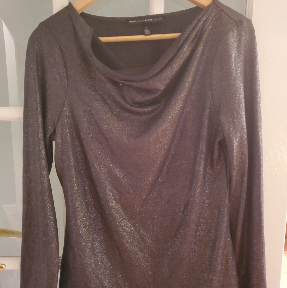 White House Black Market sparkle top